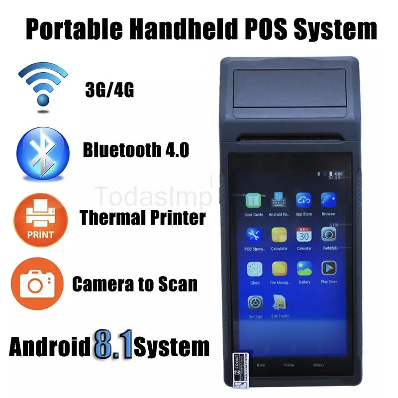 Q2I ȵ̵ 8.1 PDA ޴ POS  , PDA ͹̳ 5.5 ġ HD ġ 3G  BT  58mm NFC ڵ 1D 2D ĳ